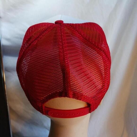 Vintage Virginia Is For Lovers Trucker Hat White Red - Picture 4 of 8